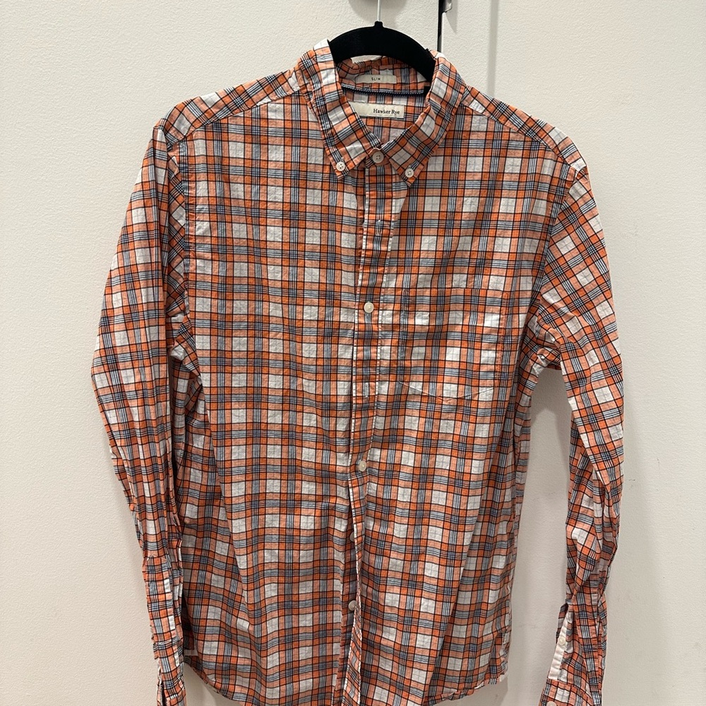Hawker Rye Medium Slim Button Down